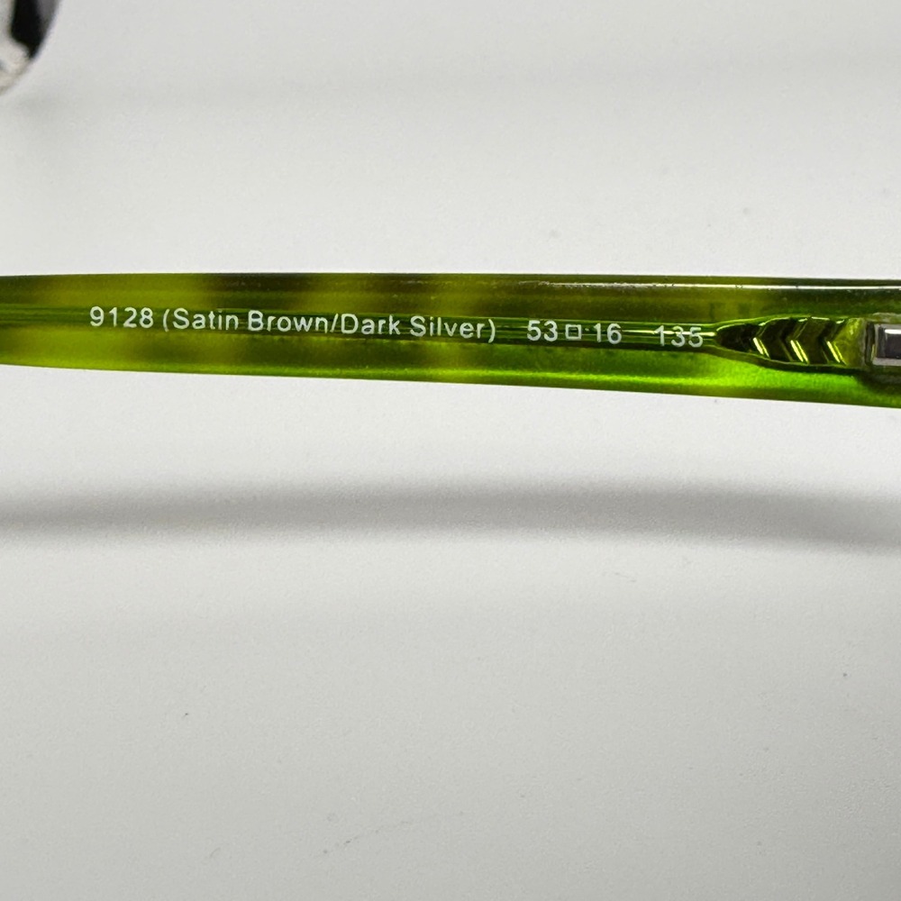Coach HC 5033 Alyson Eyeglasses Brown Dark Silver Green Tortoise 53-16-135 22228 - Picture 5 of 7